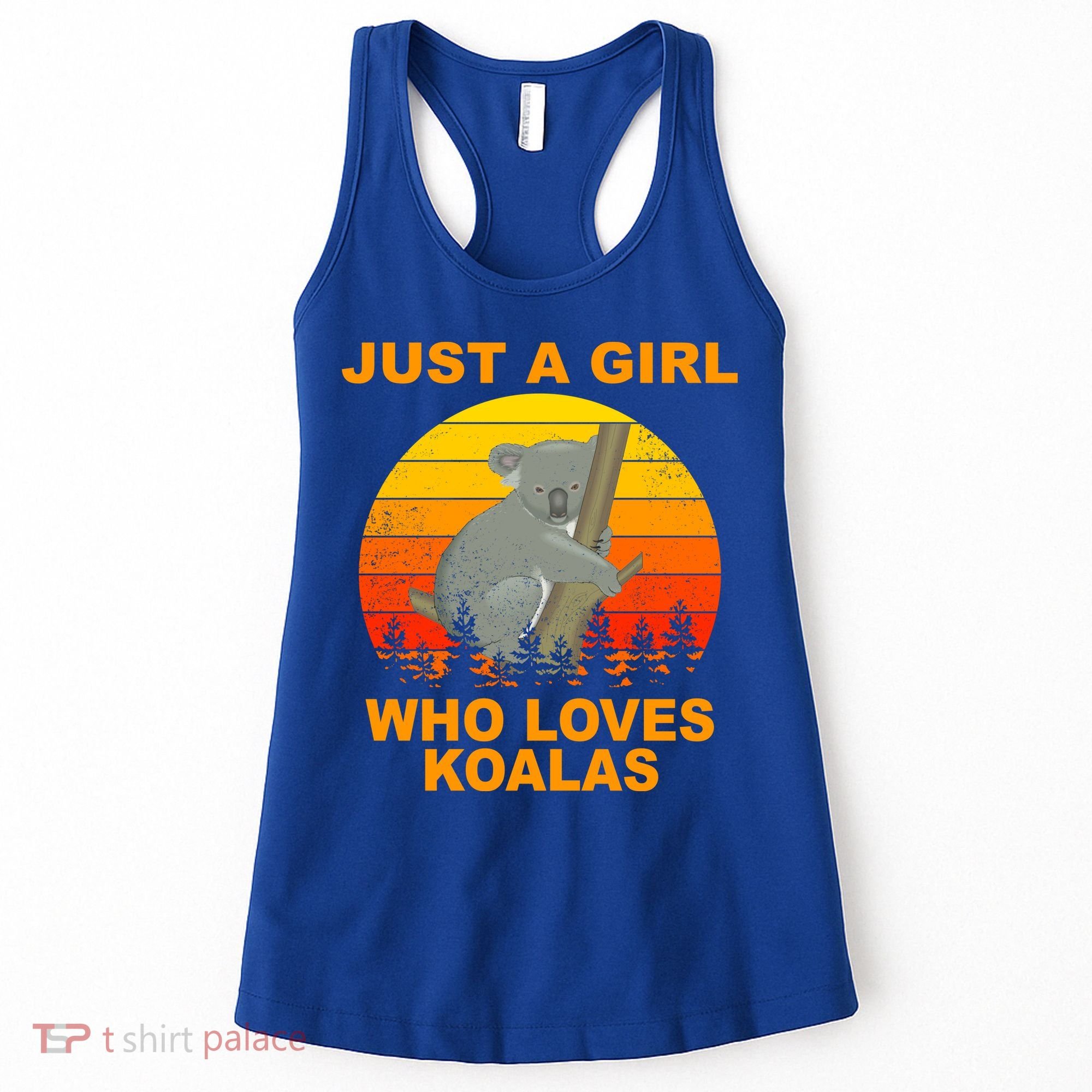 Just A Girl Who Loves Koalas Women's Tank Top
