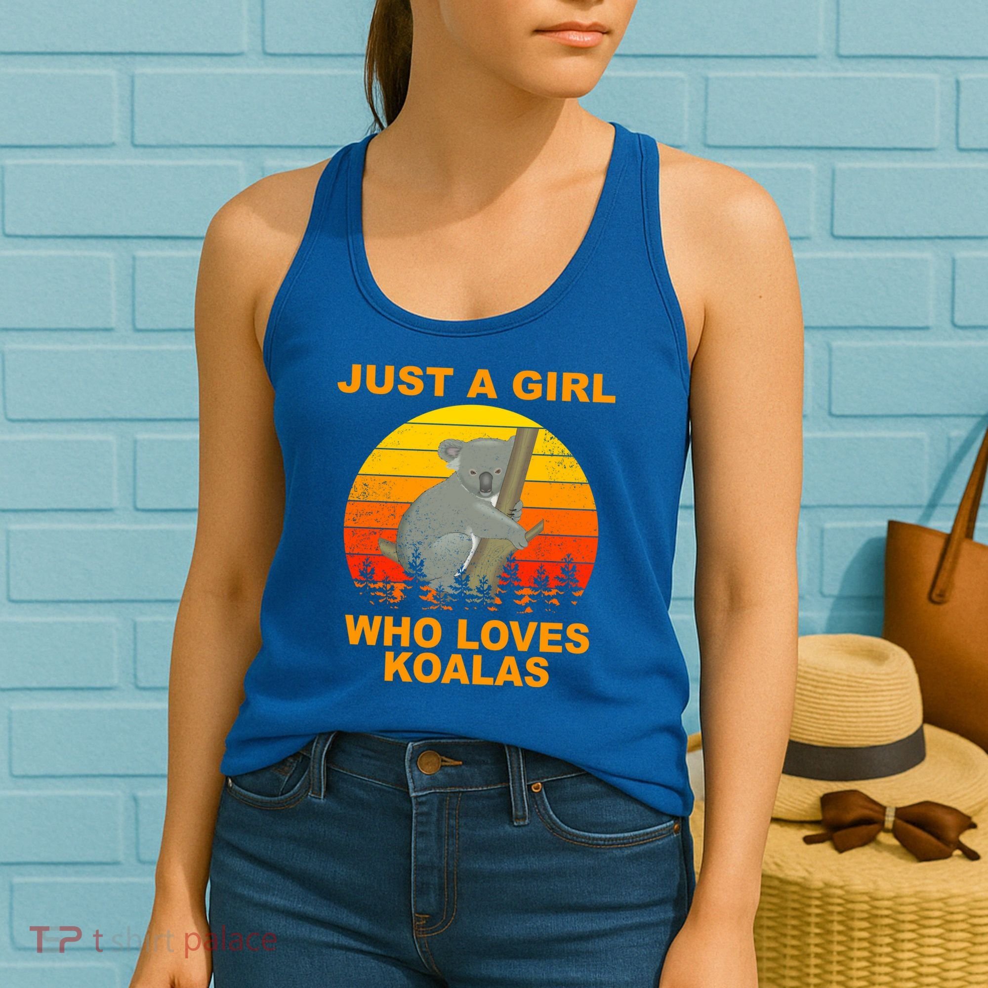 Just A Girl Who Loves Koalas Women's Tank Top