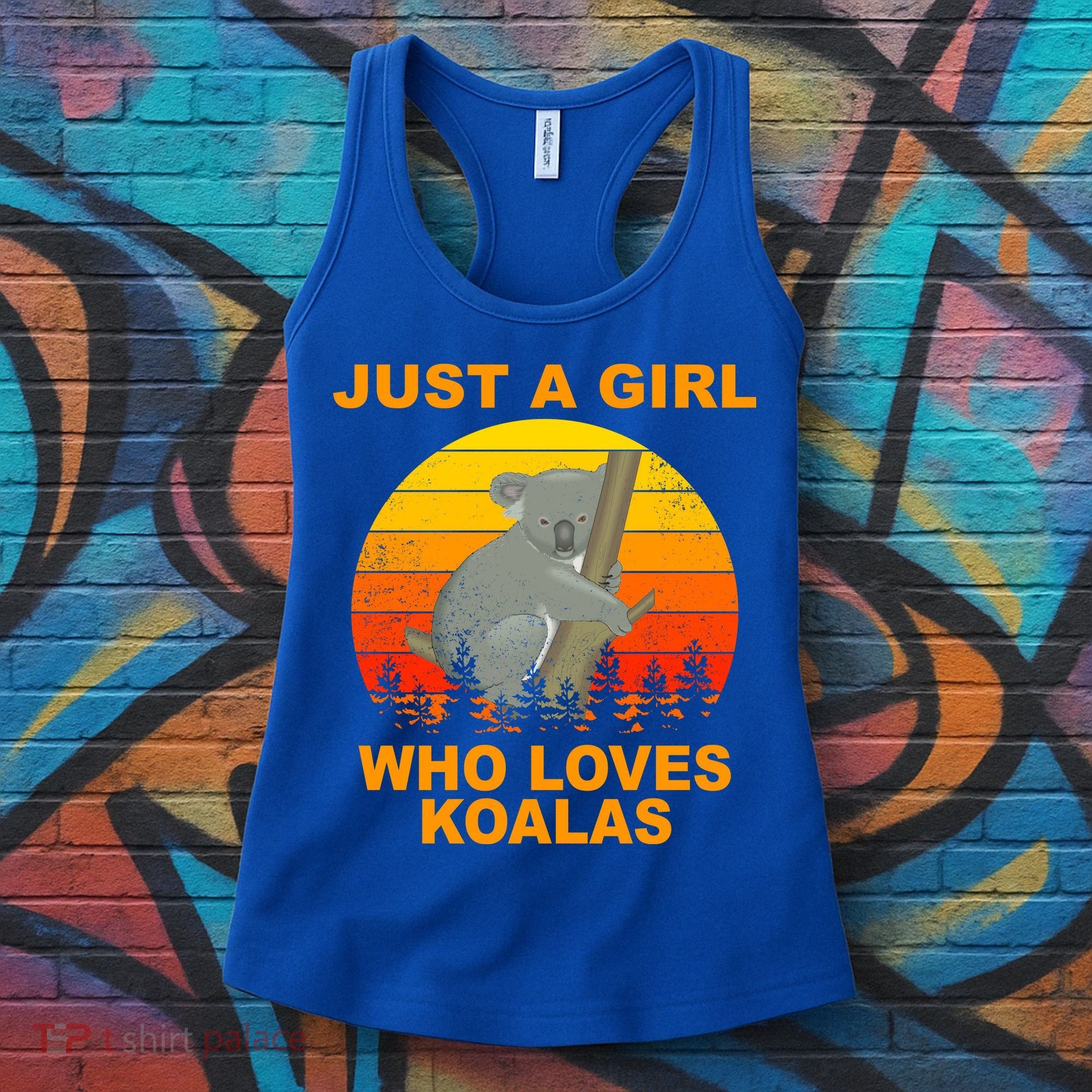Just A Girl Who Loves Koalas Women's Tank Top