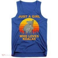 Just A Girl Who Loves Koalas Tank Top thumb 0