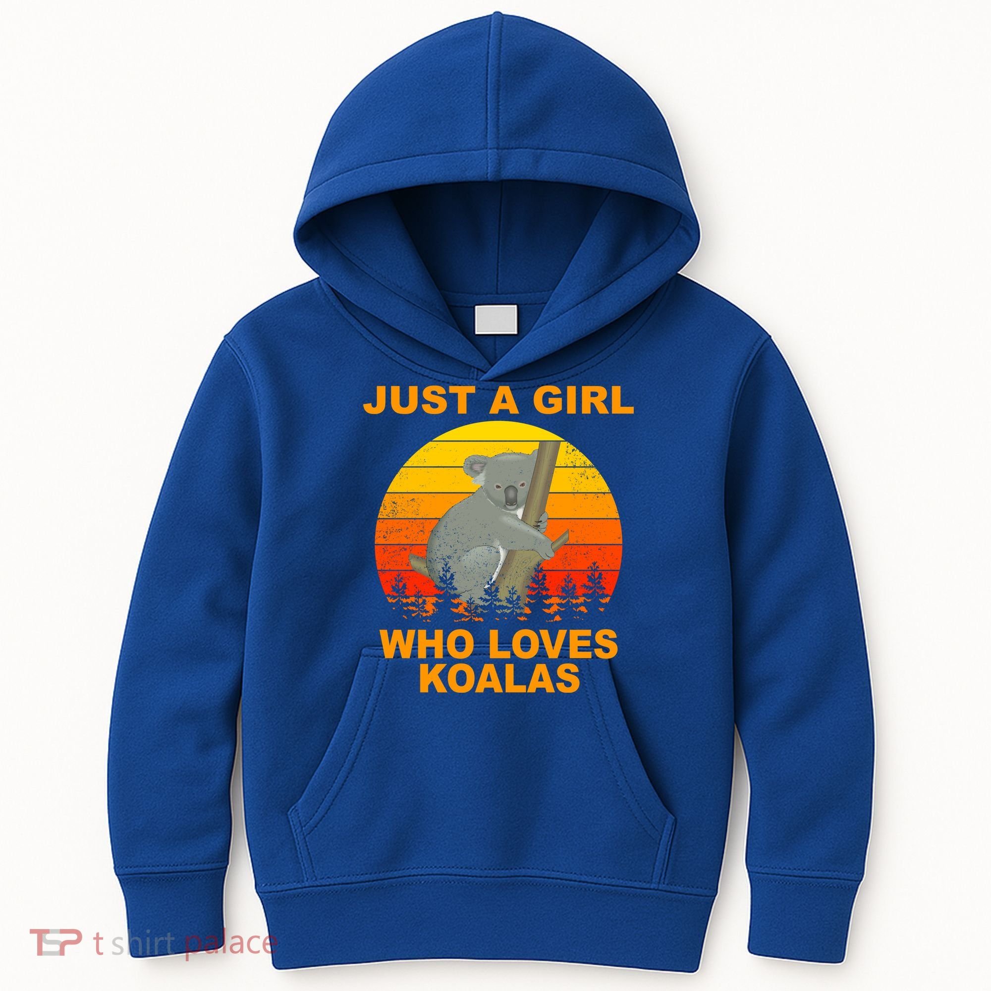 Just A Girl Who Loves Koalas Kids Hoodie