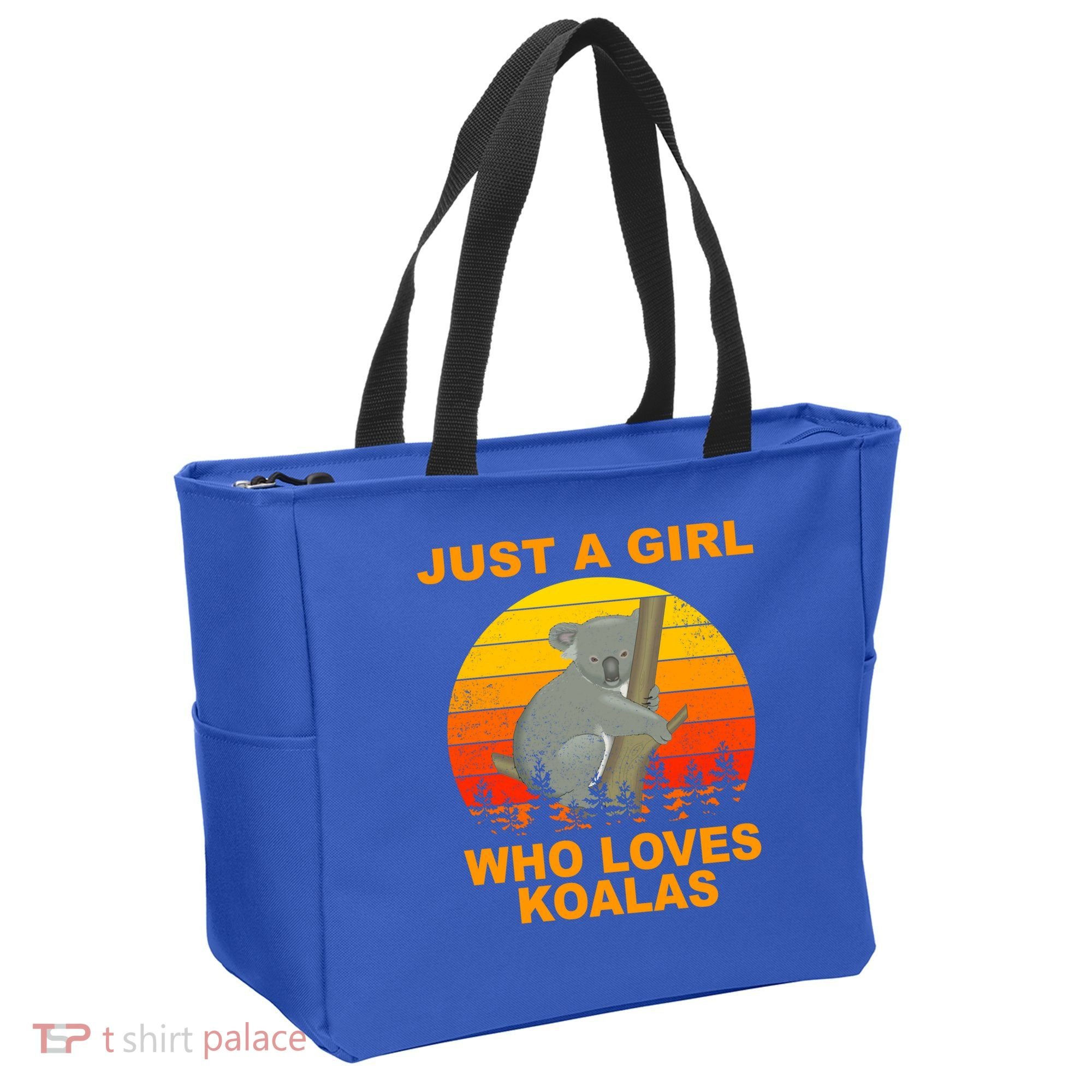 Just A Girl Who Loves Koalas Tote Bag