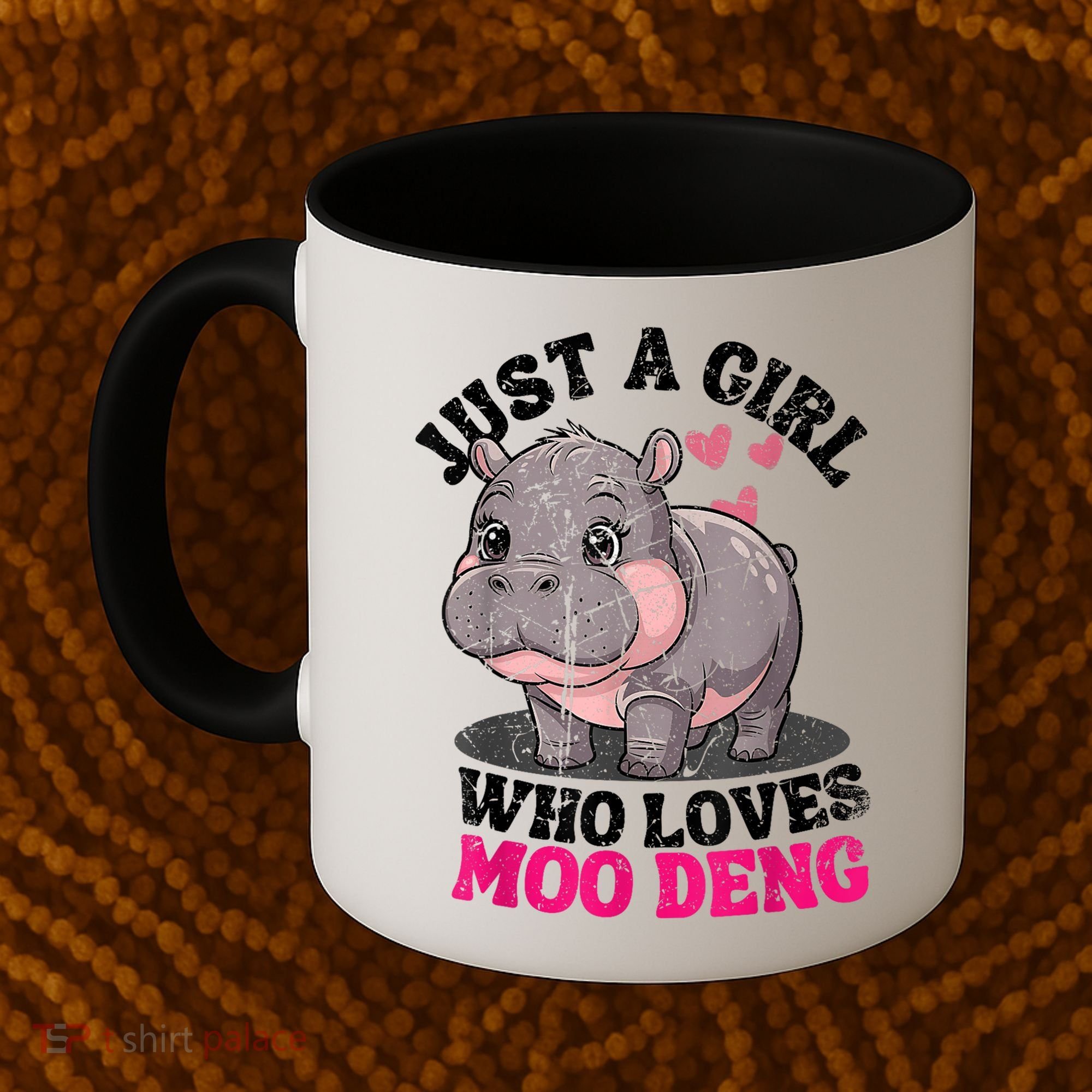 Just A Girl Who Loves Moo Deng Coffee Mug