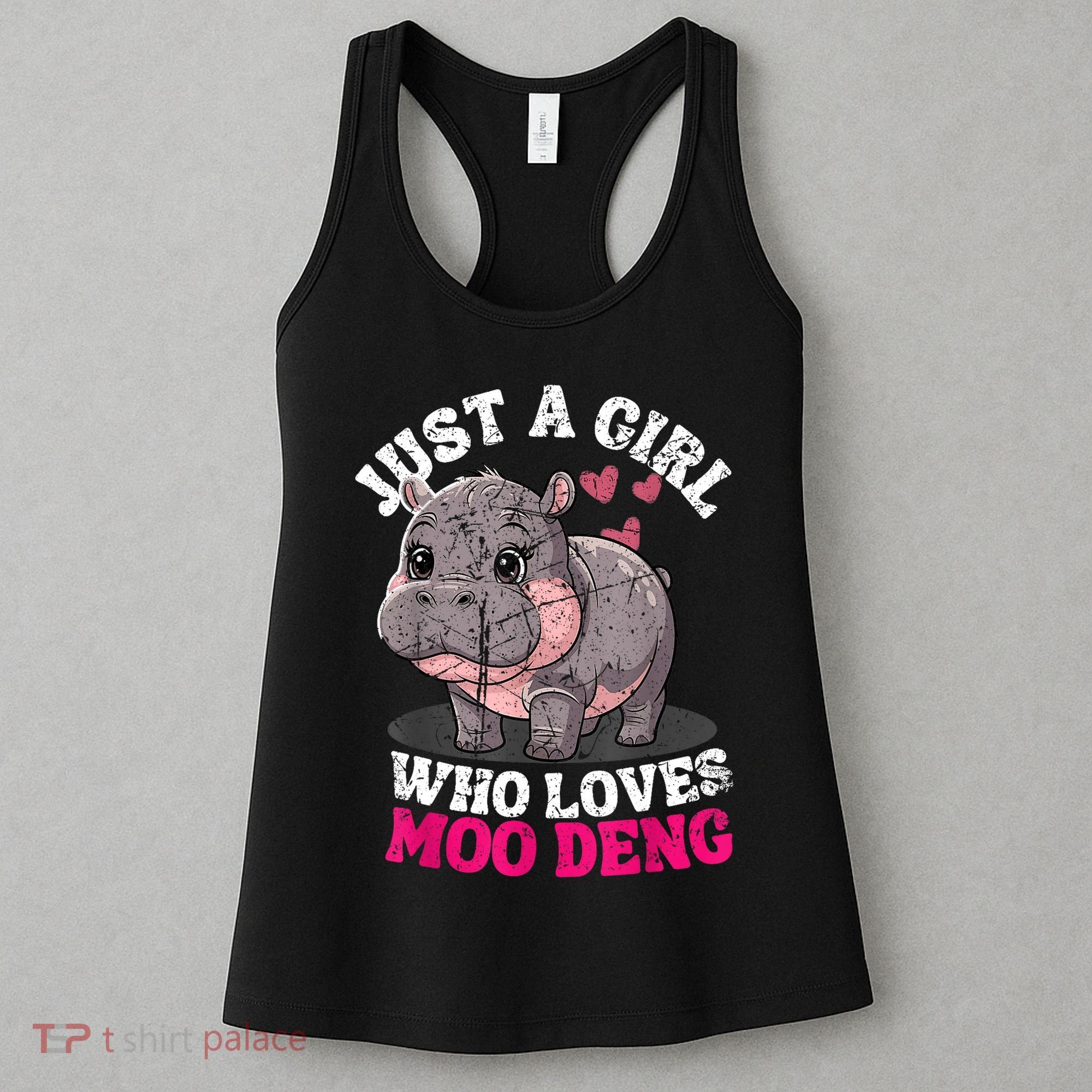 Just A Girl Who Loves Moo Deng Women's Tank Top