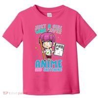 Just A Girl Who Loves Anime And Sketching Toddler T-Shirt thumb 0
