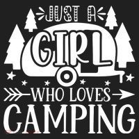 Just A Girl Who Loves Camping Beanie thumb 2