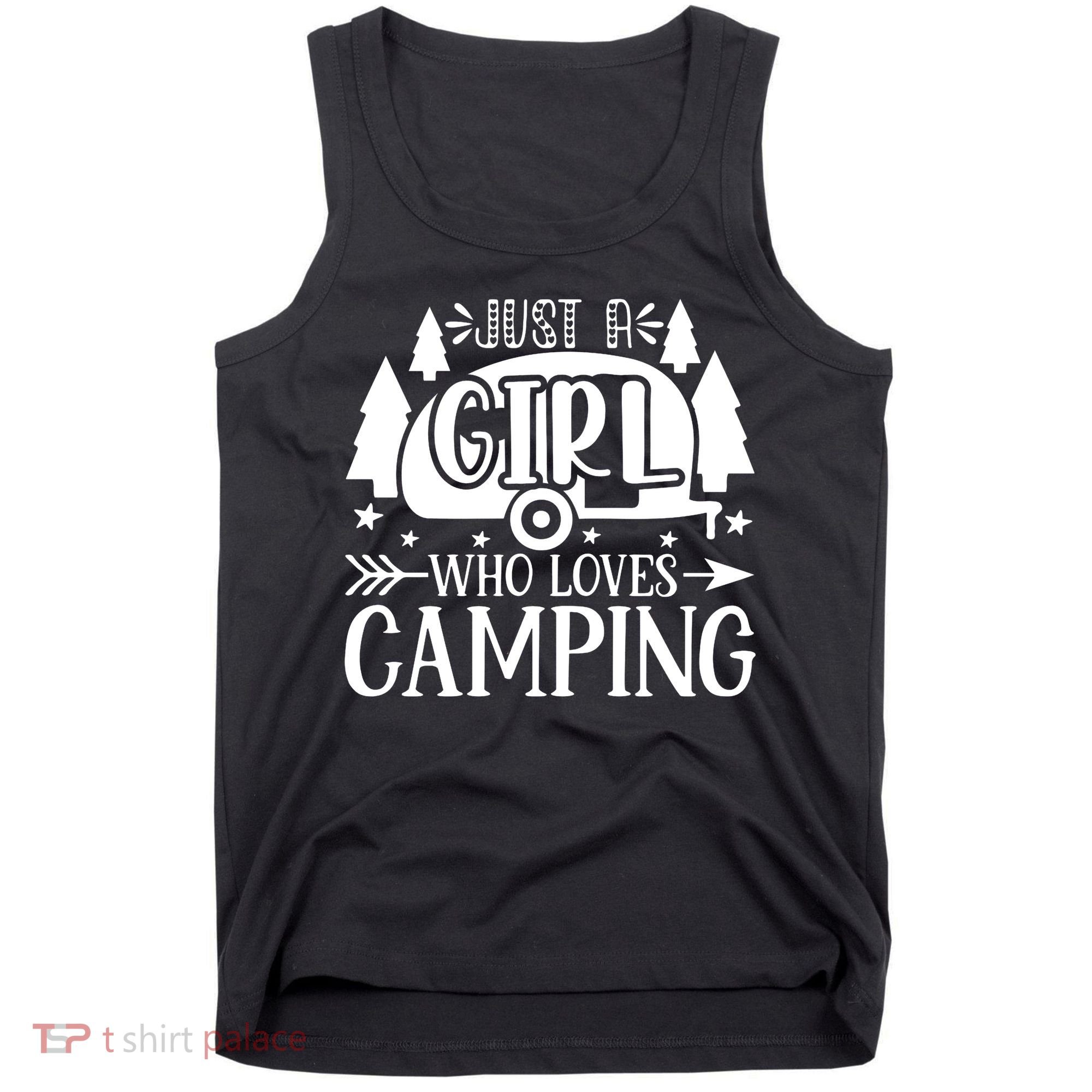 Just A Girl Who Loves Camping Tank Top