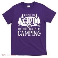 Just A Girl Who Loves Camping T-Shirt thumb 0