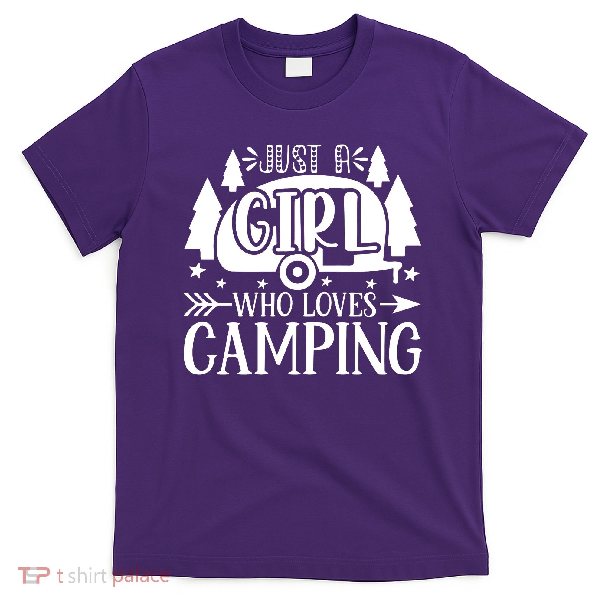 Just A Girl Who Loves Camping T-Shirt