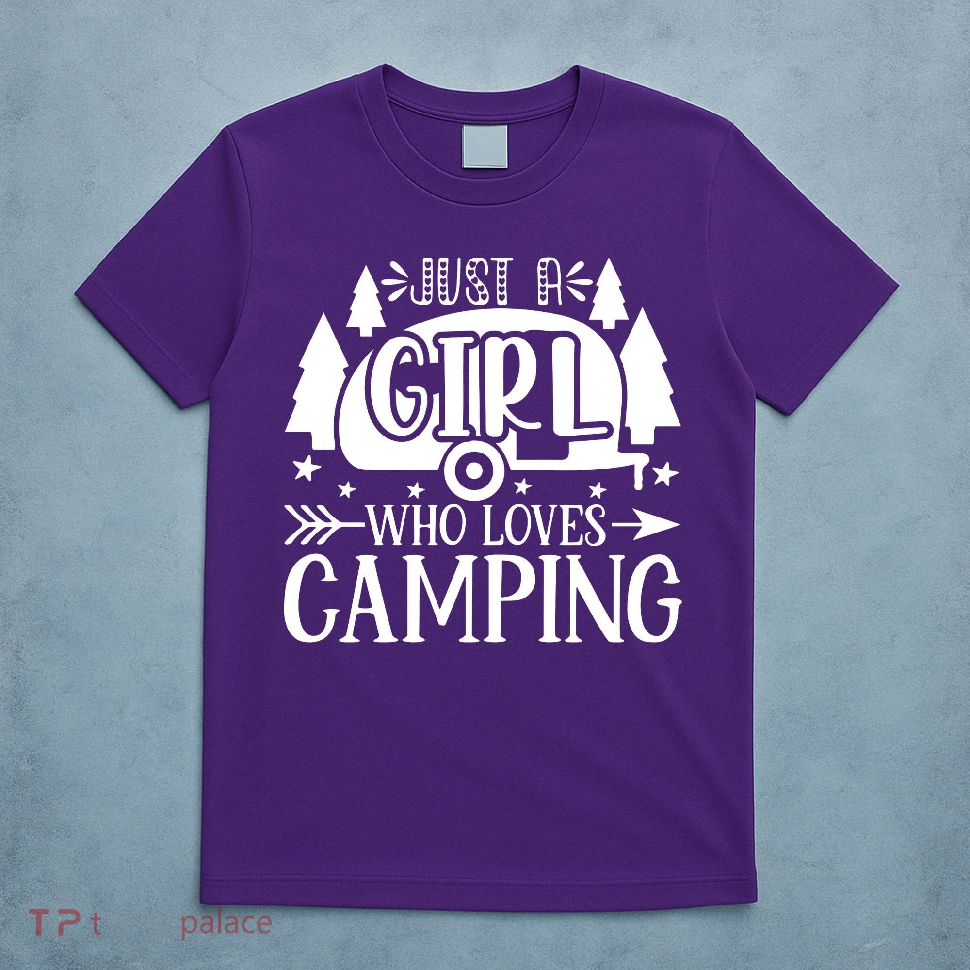 Just A Girl Who Loves Camping T-Shirt