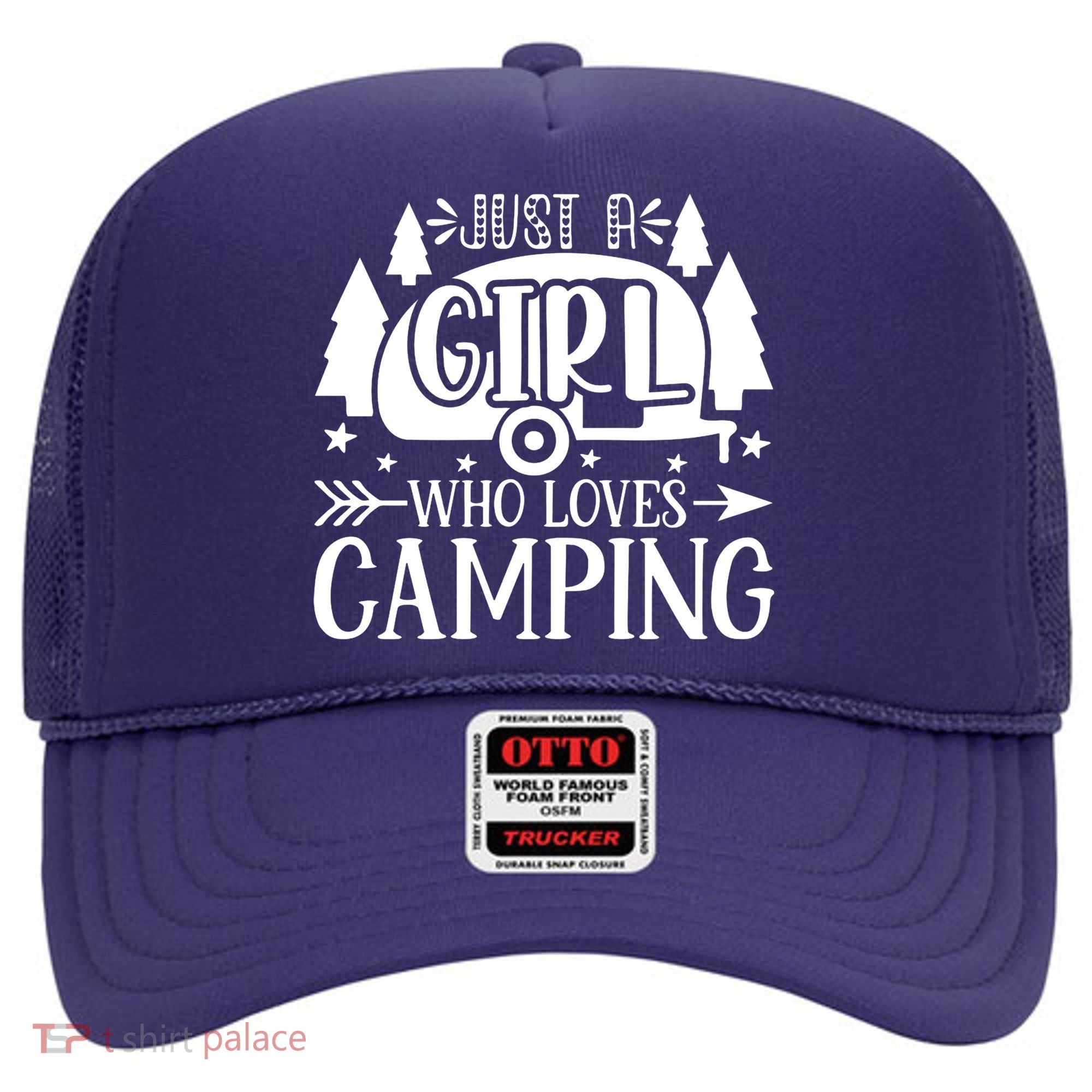 Just A Girl Who Loves Camping Hat