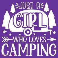 Just A Girl Who Loves Camping Toddler Hoodie thumb 2