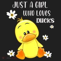 Just A Girl Who Loves Ducks Cute Duck Lover Owner Gift Beanie thumb 2