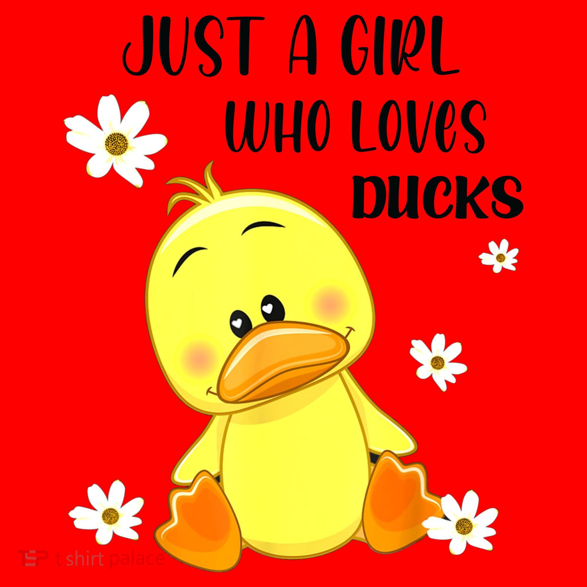 Just A Girl Who Loves Ducks Cute Duck Lover Owner Gift Santa Hat