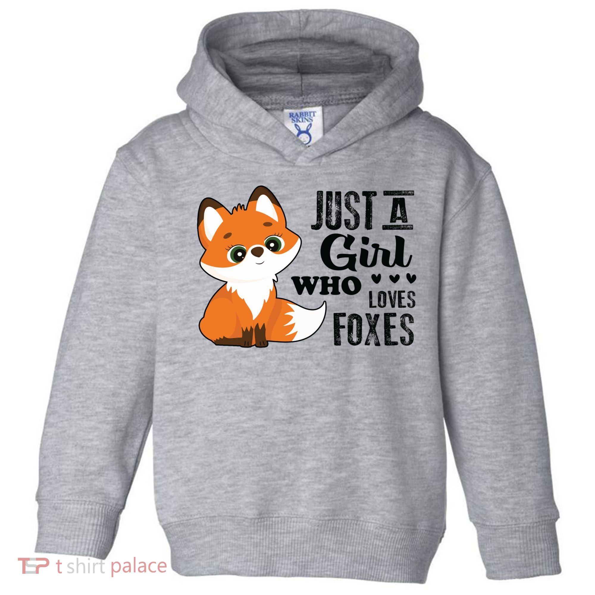 Just A Girl Who Loves Foxes Fox Lover Gift Toddler Hoodie