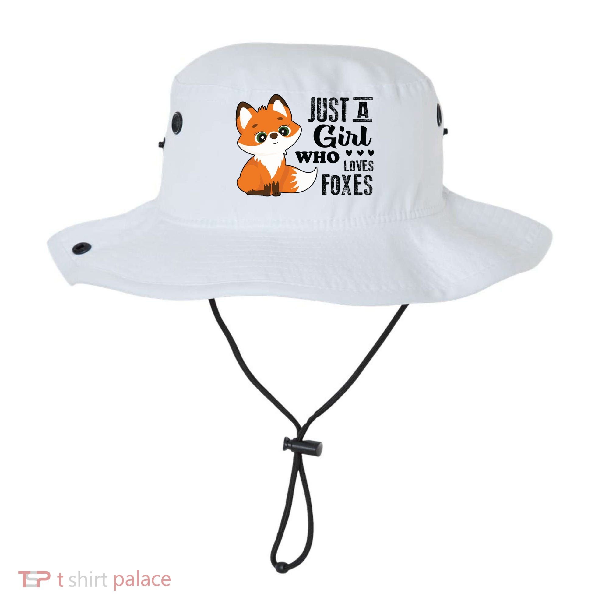 Just A Girl Who Loves Foxes Fox Lover Gift Bucket Hat