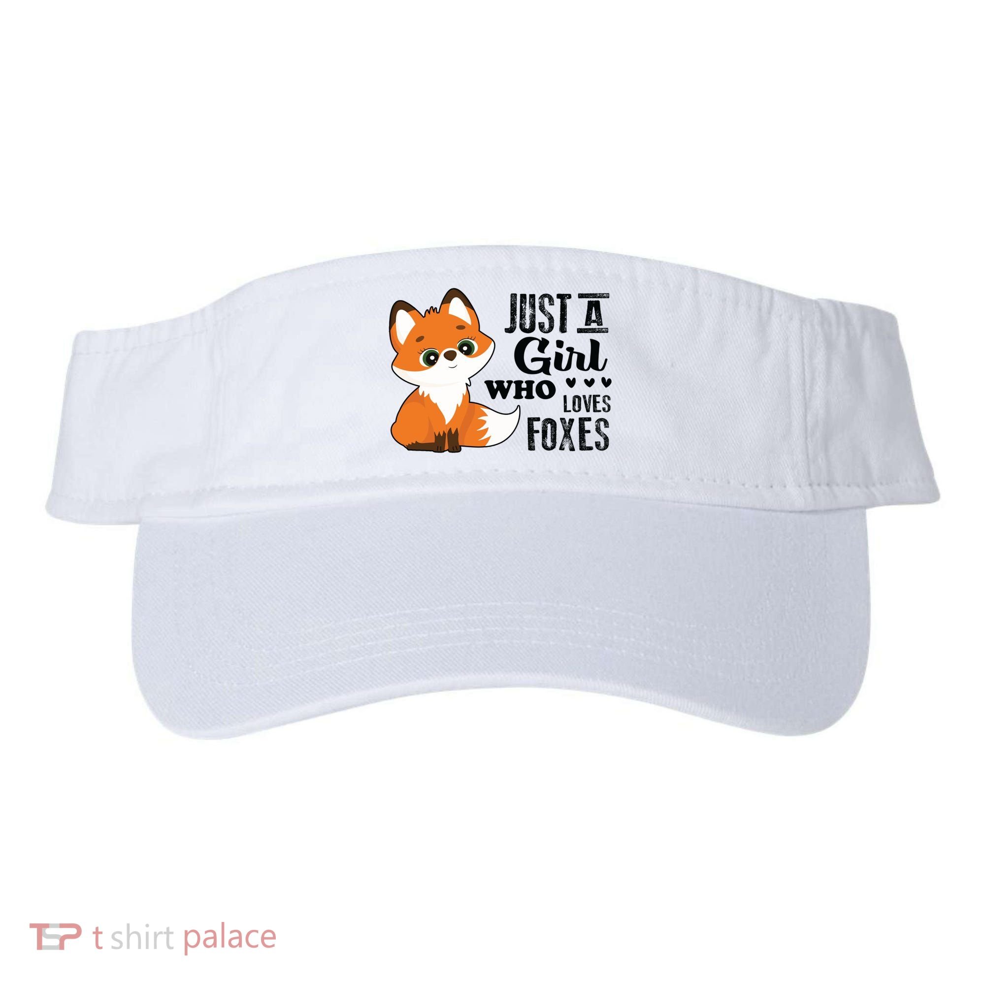 Just A Girl Who Loves Foxes Fox Lover Gift Visor