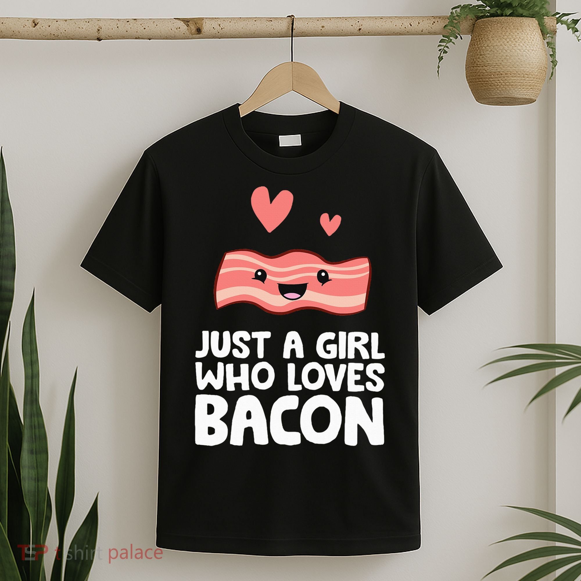 Just A Girl Who Loves Bacon T-Shirt