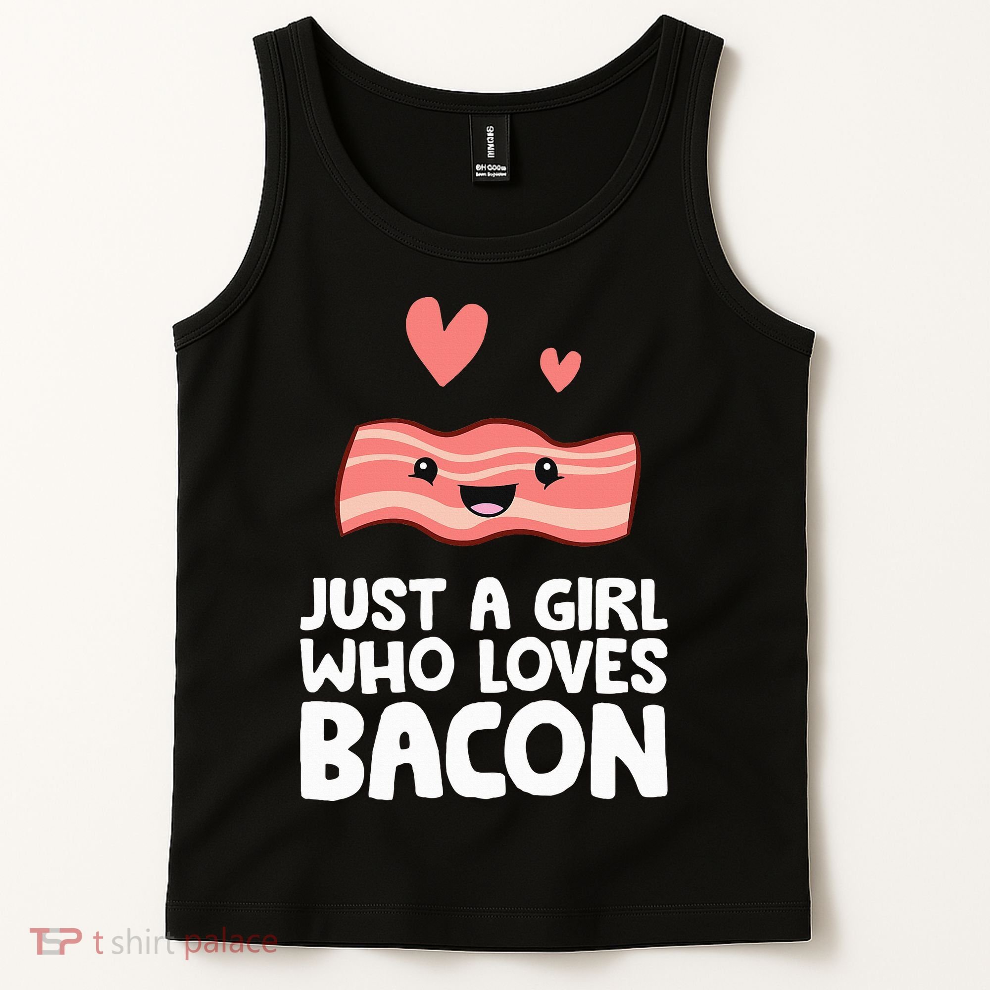 Just A Girl Who Loves Bacon Tank Top