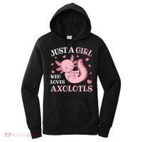 Just A Girl Who Loves Axolotls Kawaii Axolotl  Women's Hoodie thumb 0