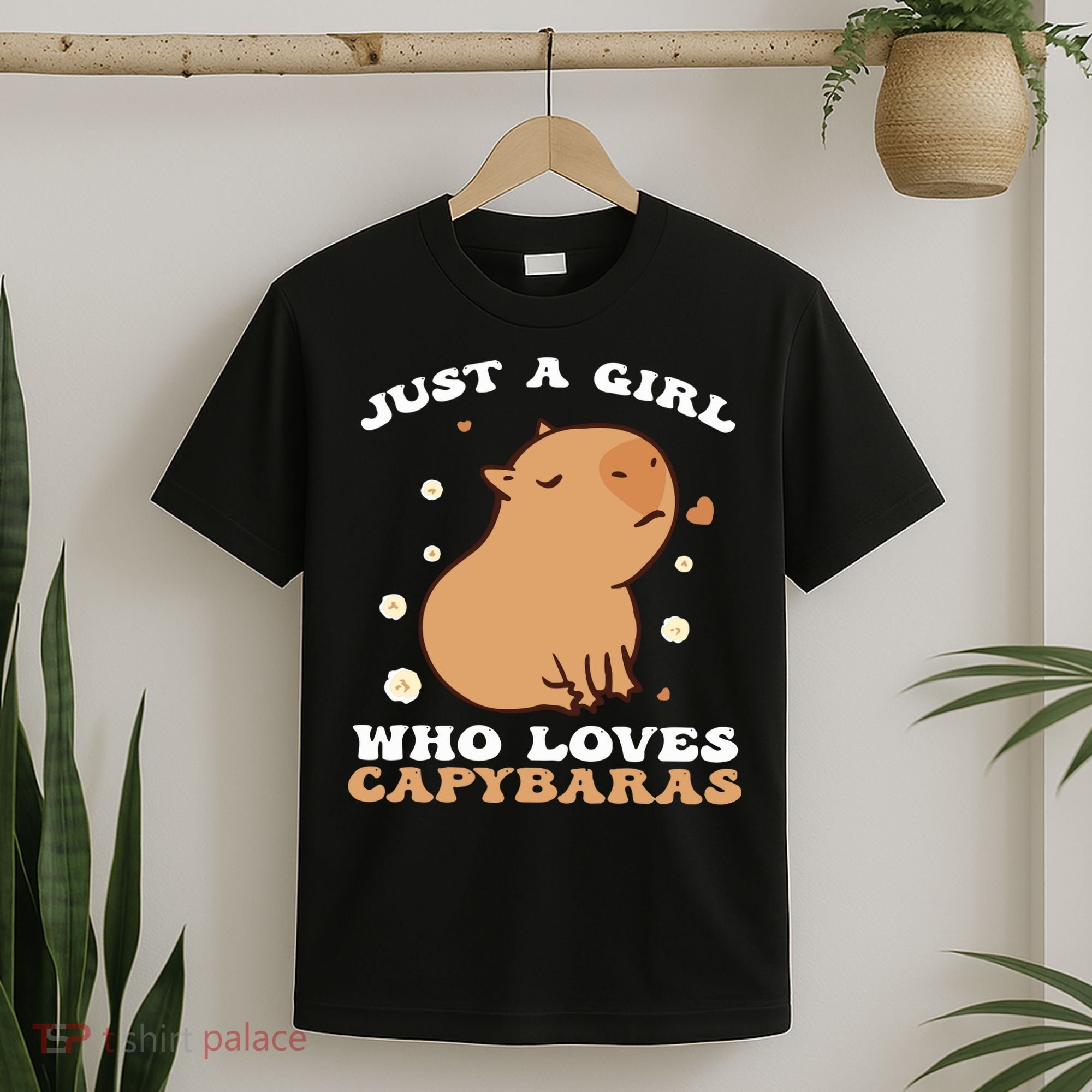 Just A Girl Who Loves Capybaras T-Shirt