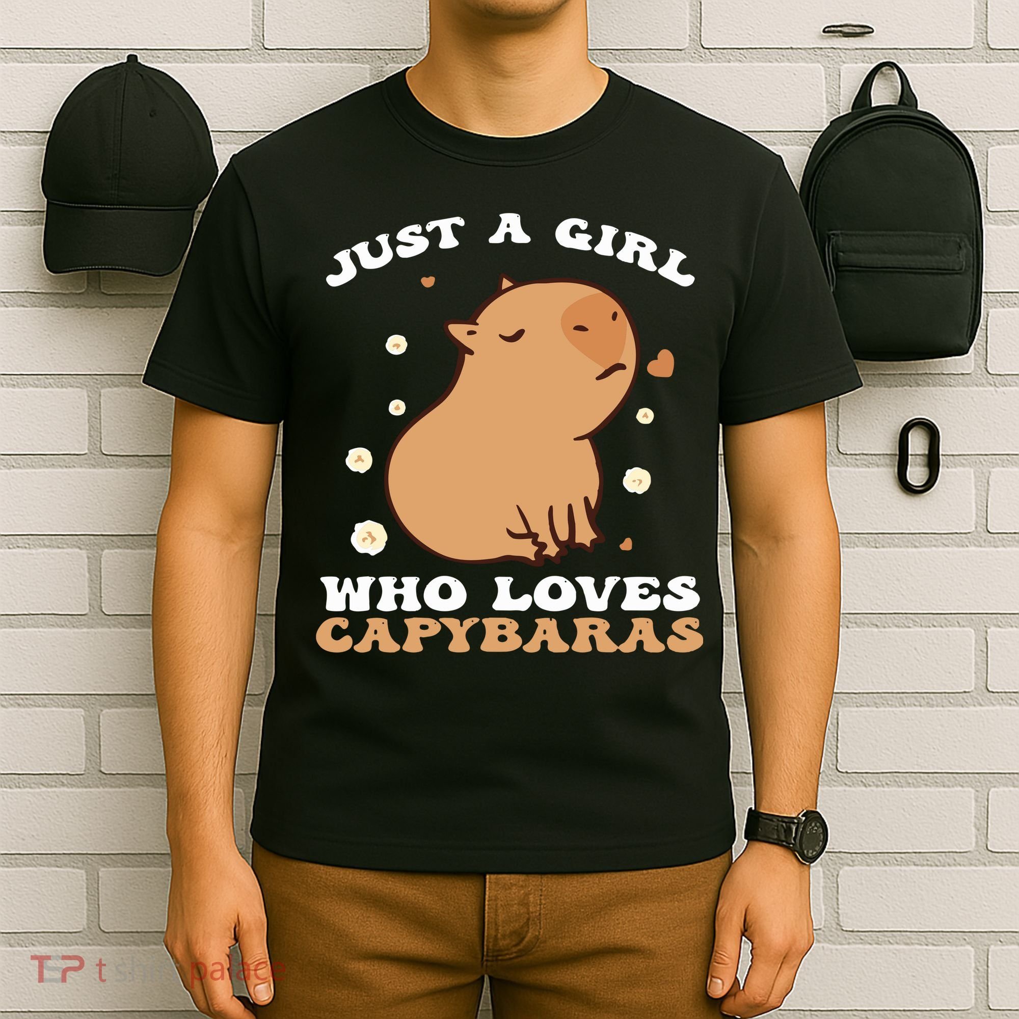 Just A Girl Who Loves Capybaras T-Shirt