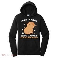 Just A Girl Who Loves Capybaras Women's Hoodie thumb 0