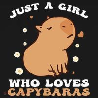 Just A Girl Who Loves Capybaras Women's Hoodie thumb 2