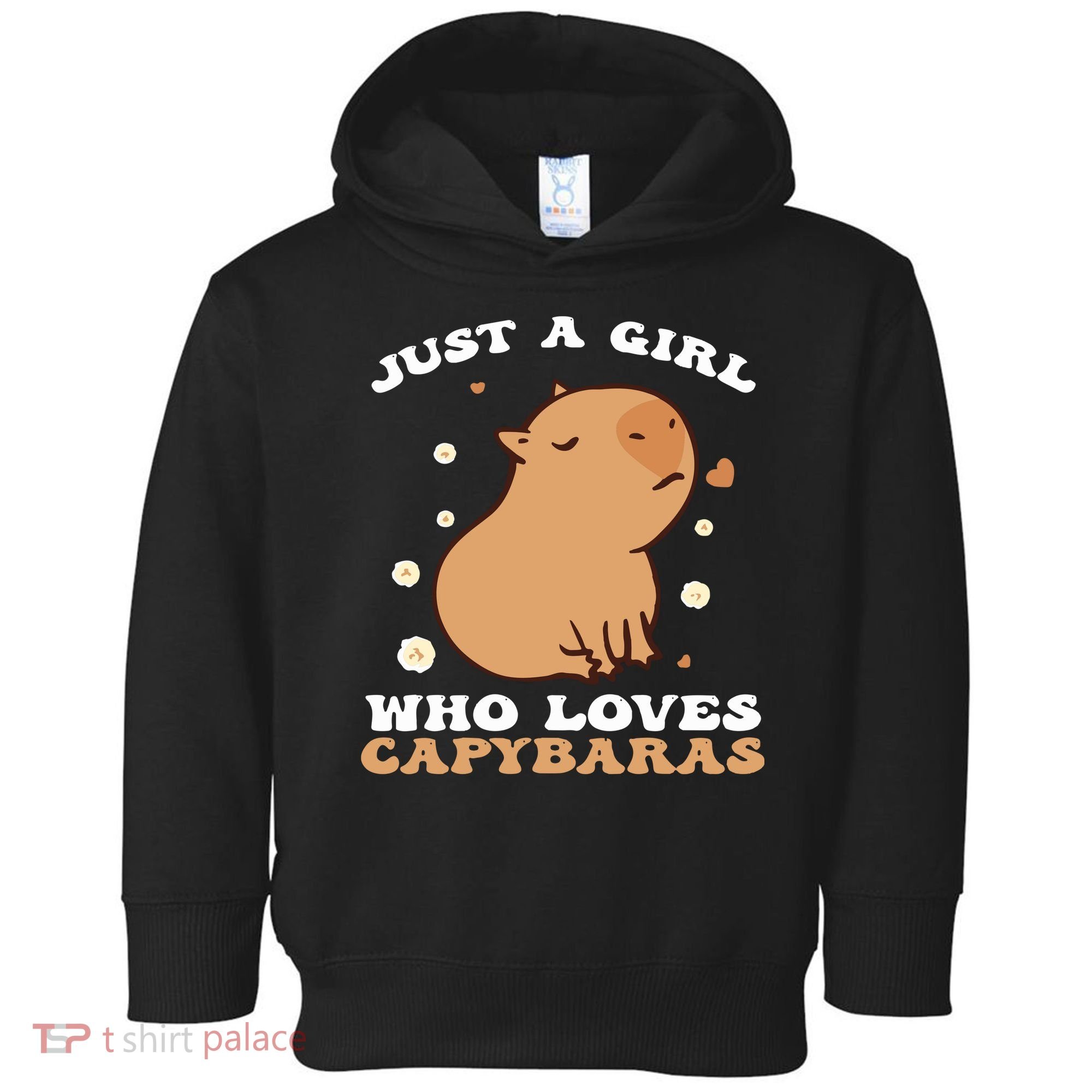 Just A Girl Who Loves Capybaras Toddler Hoodie
