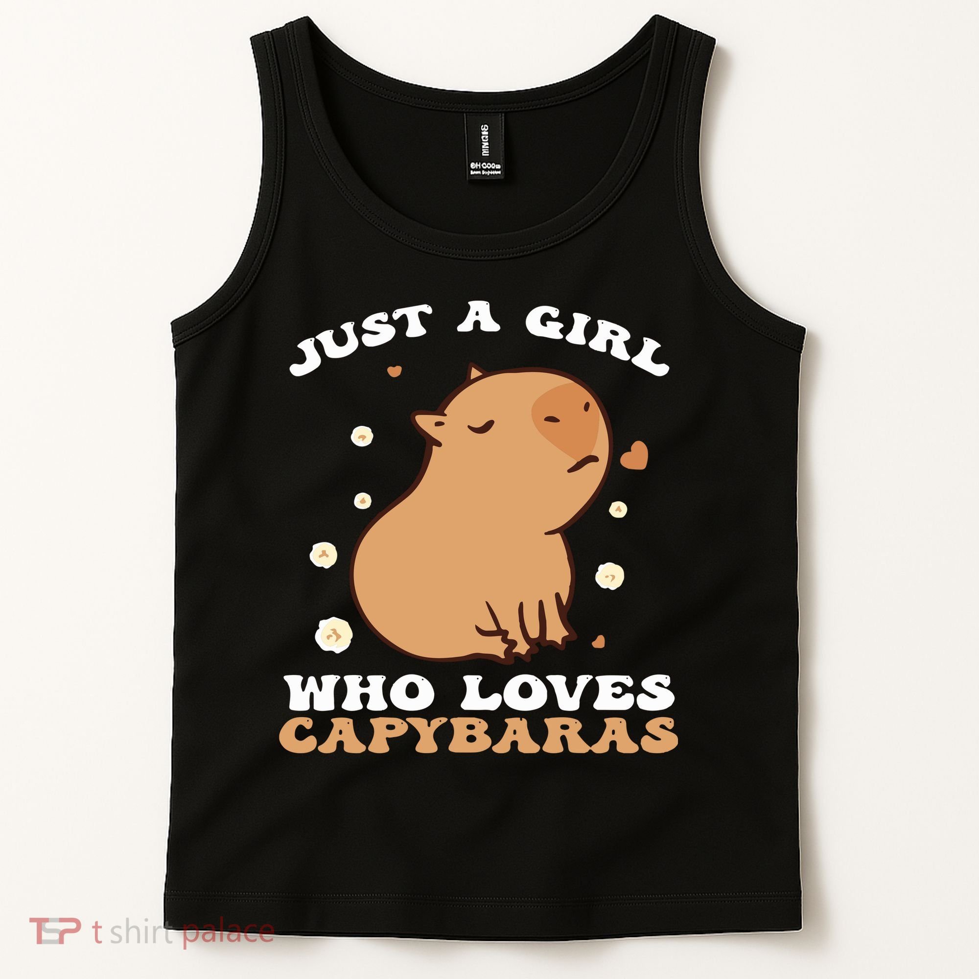 Just A Girl Who Loves Capybaras Tank Top