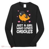 Just A Girl Who Loves Orioles Long Sleeve Shirt thumb 0