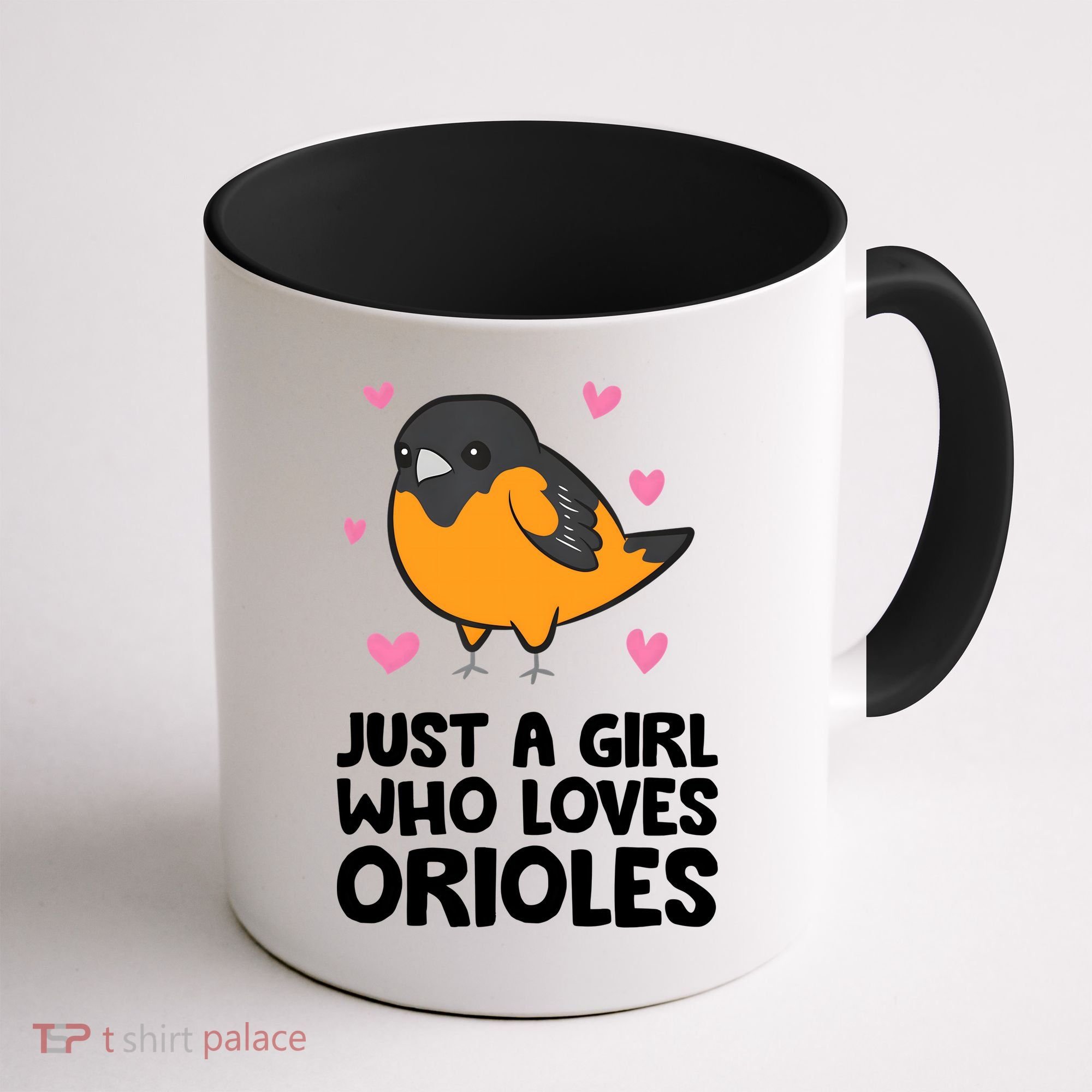 Just A Girl Who Loves Orioles Coffee Mug