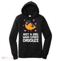 Just A Girl Who Loves Orioles Women's Hoodie thumb 0