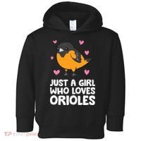 Just A Girl Who Loves Orioles Toddler Hoodie thumb 0