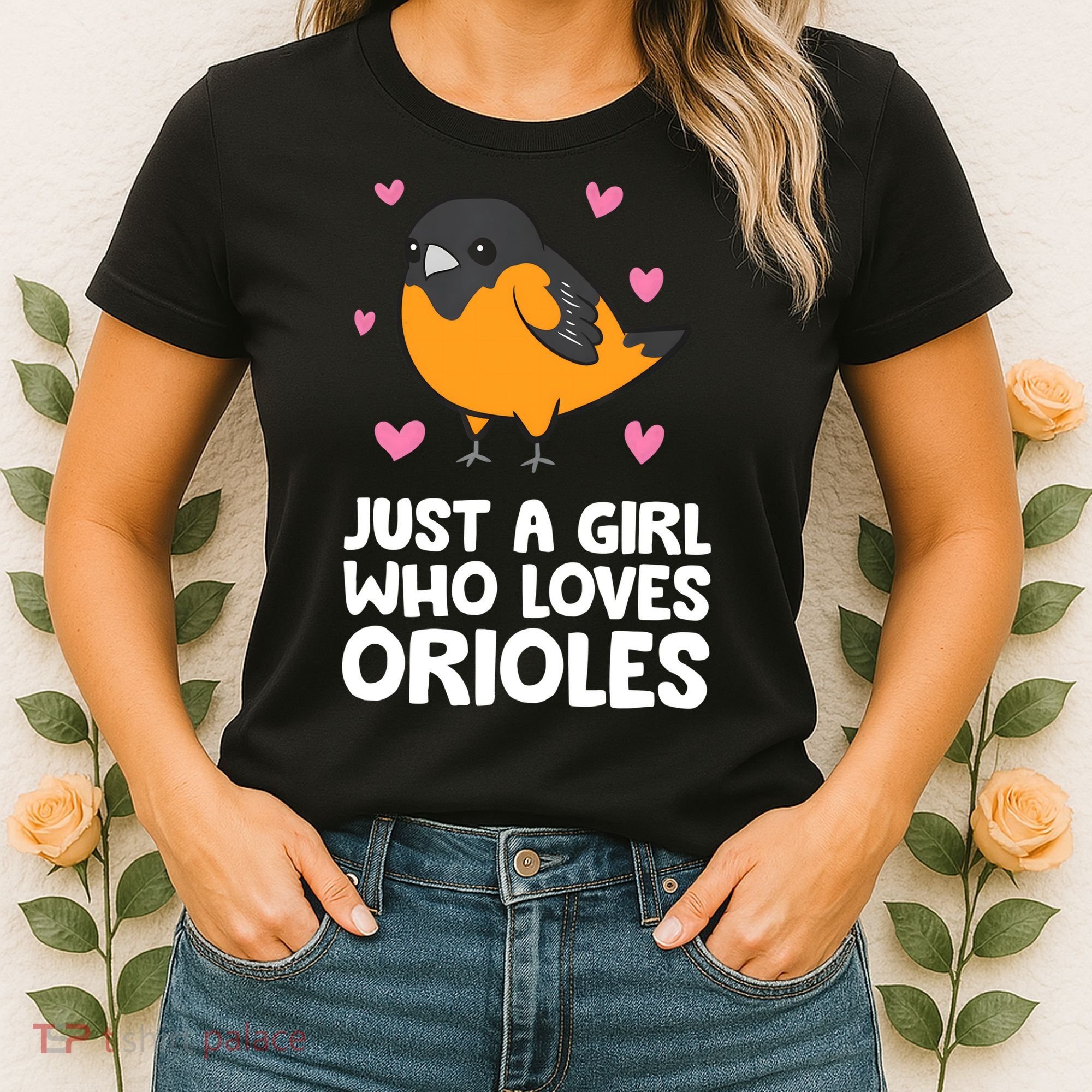 Just A Girl Who Loves Orioles Women's T-Shirt