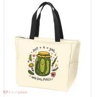 Just A Girl Who Loves Pickles Tote Bag thumb 3