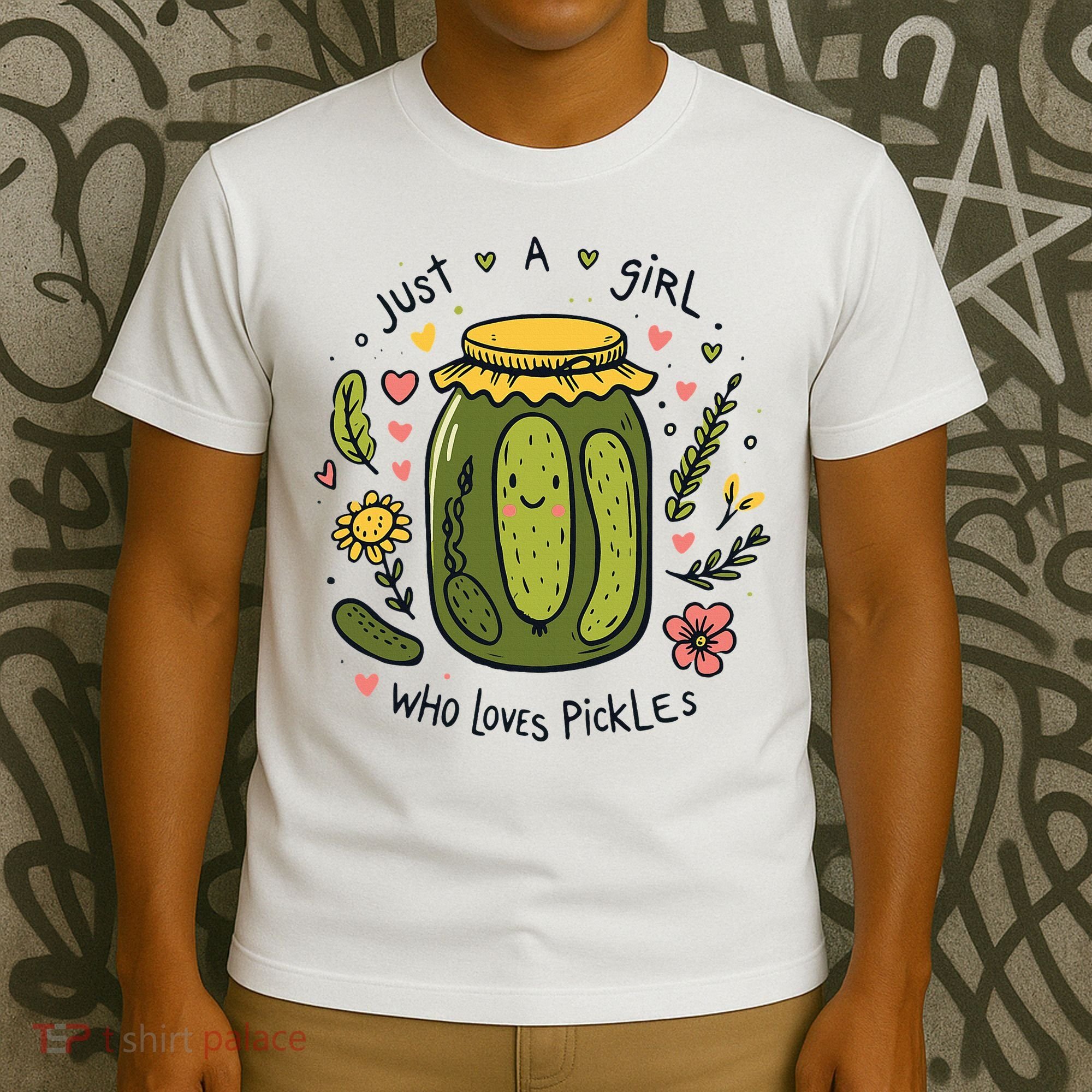 Just A Girl Who Loves Pickles T-Shirt