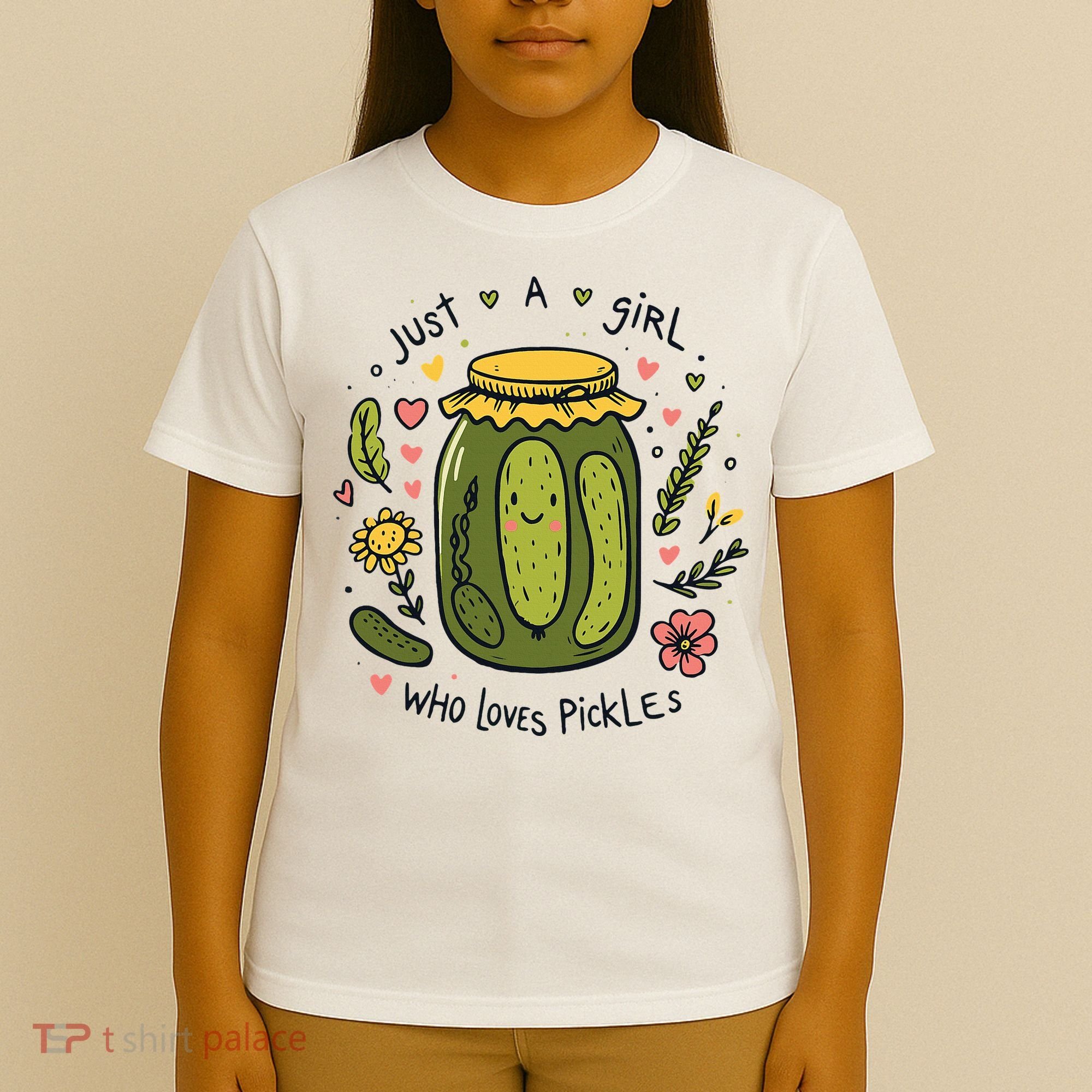 Just A Girl Who Loves Pickles T-Shirt