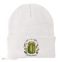Just A Girl Who Loves Pickles Beanie thumb 0