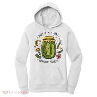 Just A Girl Who Loves Pickles Women's Hoodie thumb 0