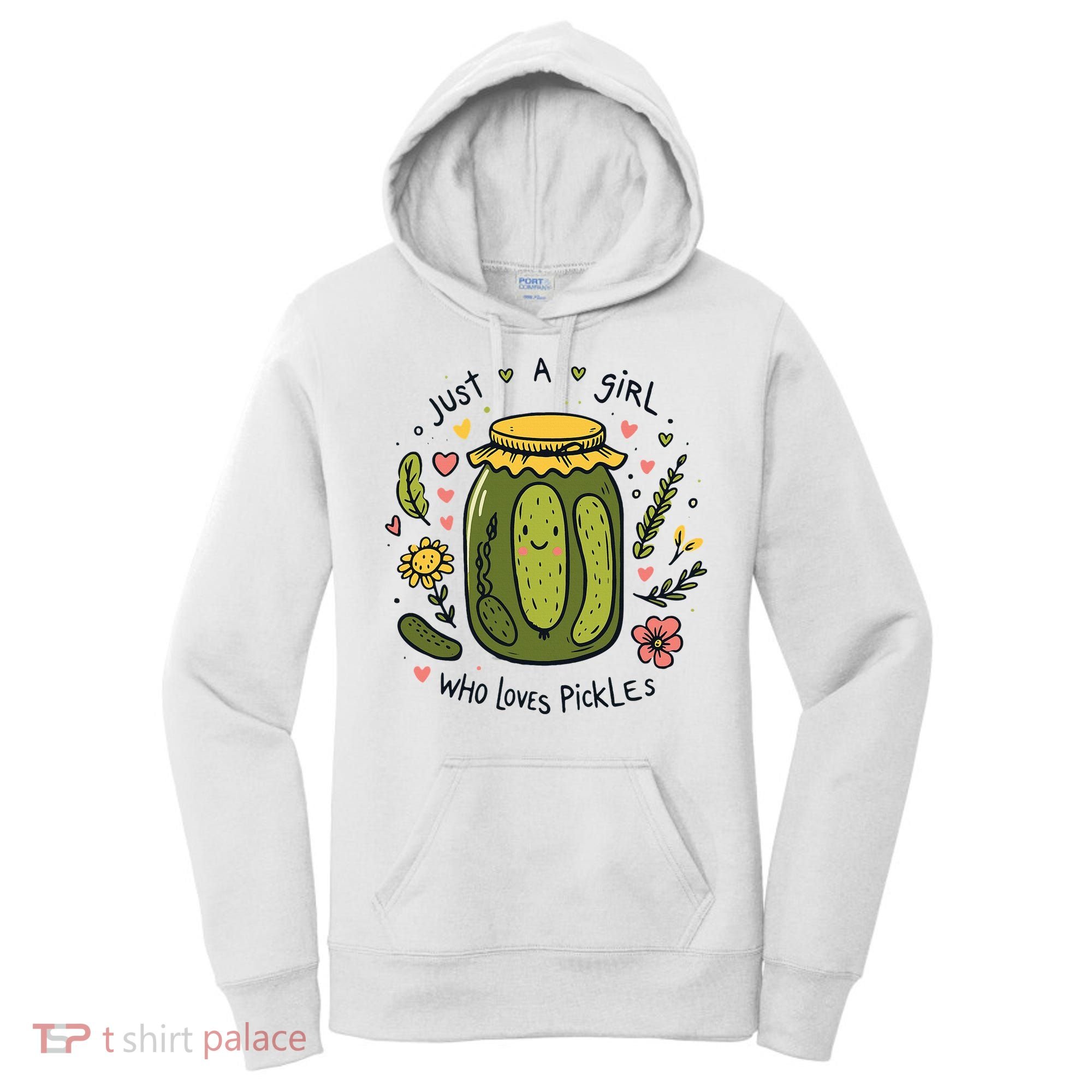 Just A Girl Who Loves Pickles Women's Hoodie