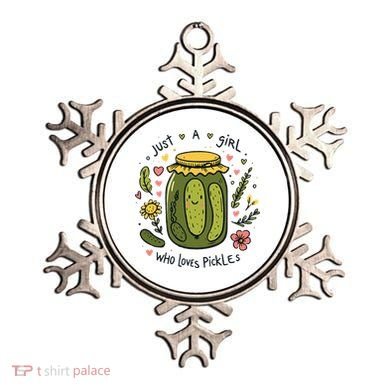 Just A Girl Who Loves Pickles Ornament