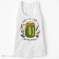 Just A Girl Who Loves Pickles Women's Tank Top thumb 0
