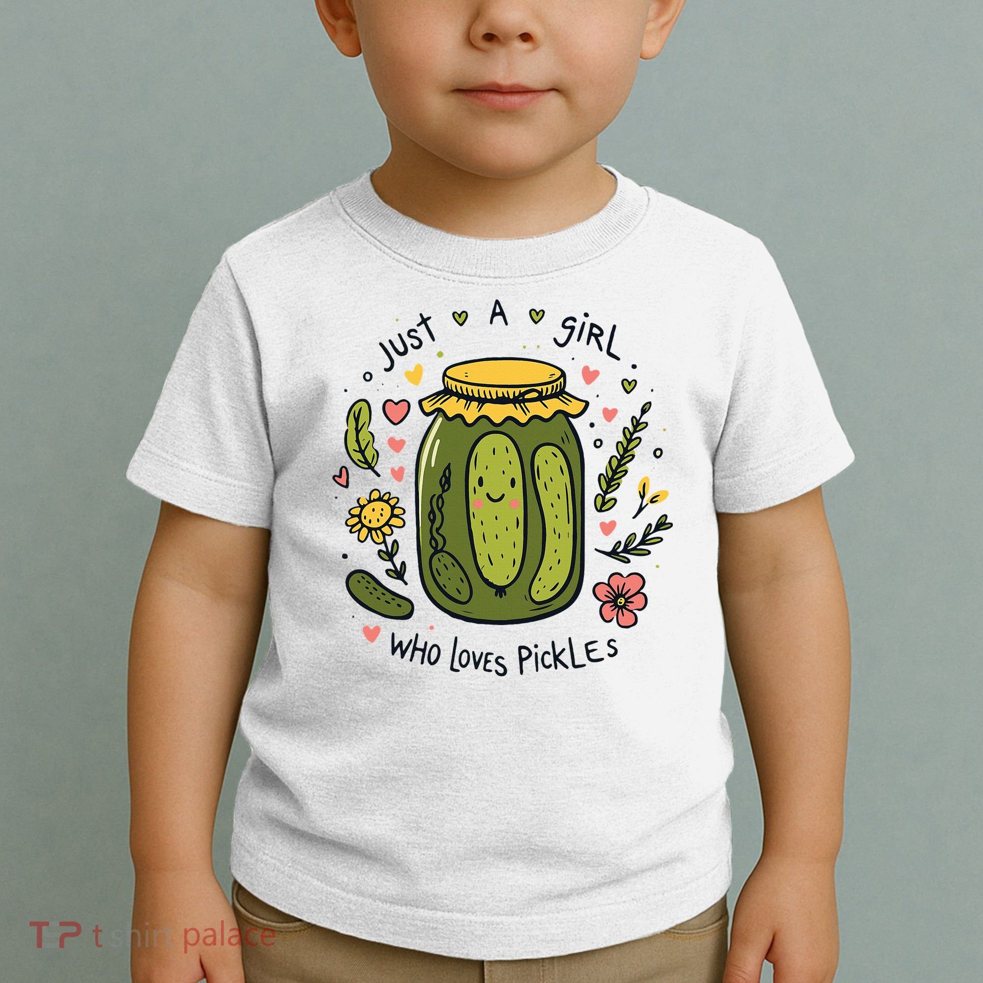 Just A Girl Who Loves Pickles Toddler T-Shirt