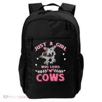 Just A Girl Who Loves Cows Cool Gift Backpack thumb 0