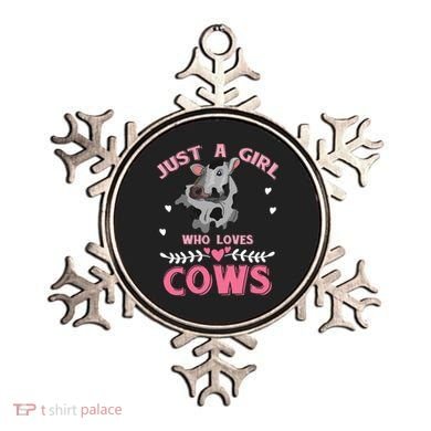 Just A Girl Who Loves Cows Cool Gift Ornament