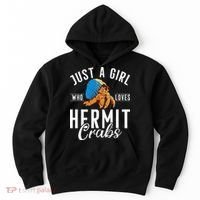 Just A Girl Who Loves Hermit Crabs Hoodie thumb 0