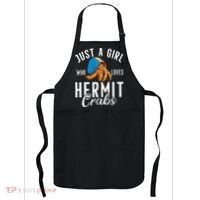 Just A Girl Who Loves Hermit Crabs Apron thumb 0