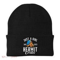 Just A Girl Who Loves Hermit Crabs Beanie thumb 0