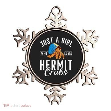 Just A Girl Who Loves Hermit Crabs Ornament